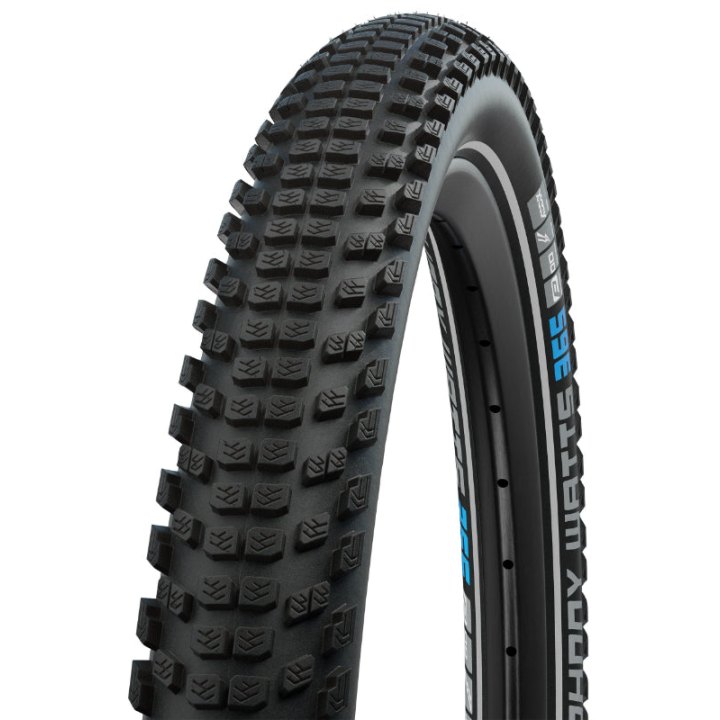 Pneu VTT Suv - VAE 29 X 2.60 Schwalbe Johnny Watts 365 Addix Performance Noir Ts (65-622) Double Defense Flanc Reflex Homologué VAE E50