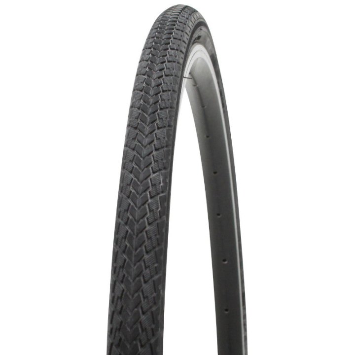 Pneu VTT Urbain 26 X 1.75 Deli Type Marathon Protectivelayer Renfort Anti-Crevaison Noir Tr (47-559)