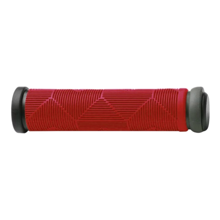 Poignée City-VTT Switch Kaleido Rouge (Paire) (Offre Spéciale)