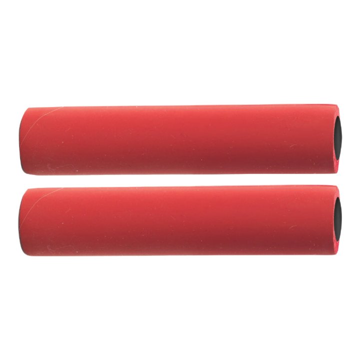 Poignée City-VTT Switch Neoring Soft Silicone Rouge (Paire)
