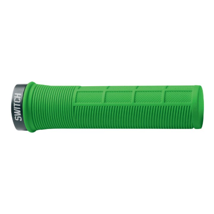 Poignée City-VTT Switch Supergrip Lock-On Vert (Paire)