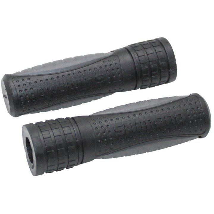 Poignée City Type Shimano Bi-Densite Noir-Gris Longeur 120 mm Redecoupable (Paire)