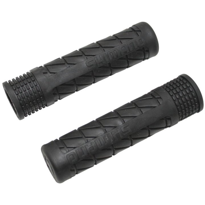 Poignée VTT Type Shimano Gel Noir Longeur 120 mm (Paire)