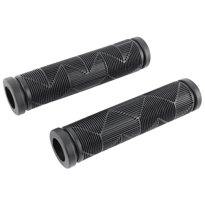 Poignée VTT - City Newton Rubber Noir L130 mm (Paire)