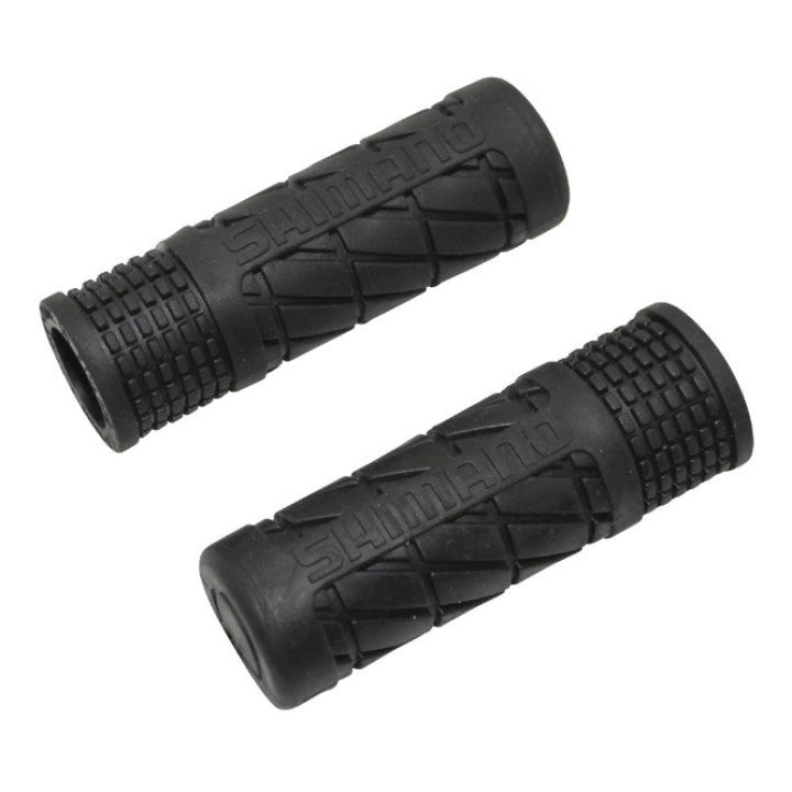 Poignée VTT Type Shimano Gel Noir Longeur 90 mm (Paire)