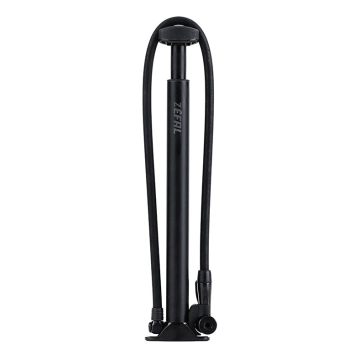 Pompe Zefal Adventure Portative Corps Et Support Alu Noir 9Bars Raccord Switch Vp-Vs Avec Accessoires 9 Bars (Longueur 300 mm) -Fixation Cadre-