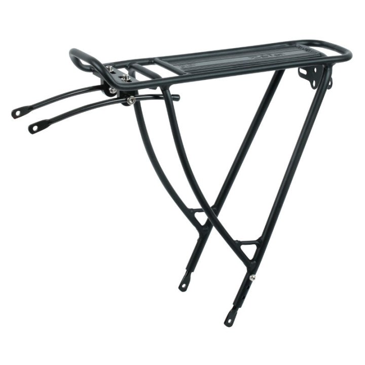 Porte Bagage Vélo Arrière A Tringles Zefal Raider R50 Alu Noir Réglable 26"-27,5"-28"-29" (27Kg Maxi)