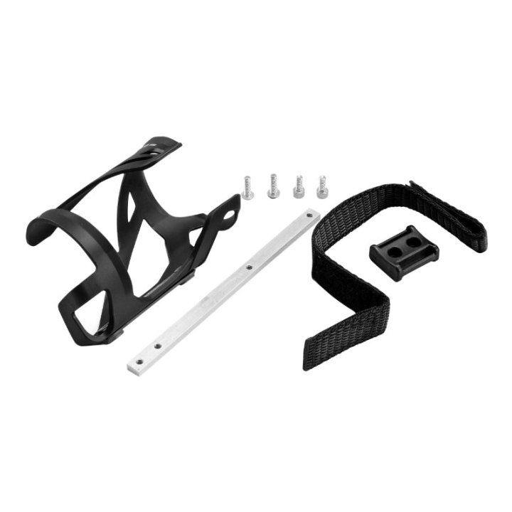 Porte Bidon Polini Noir Sortie Laterale Avec Support Pour Batterie Polini Externe Compatible Pour Batterie Externe 204284 Ref 955.520.024