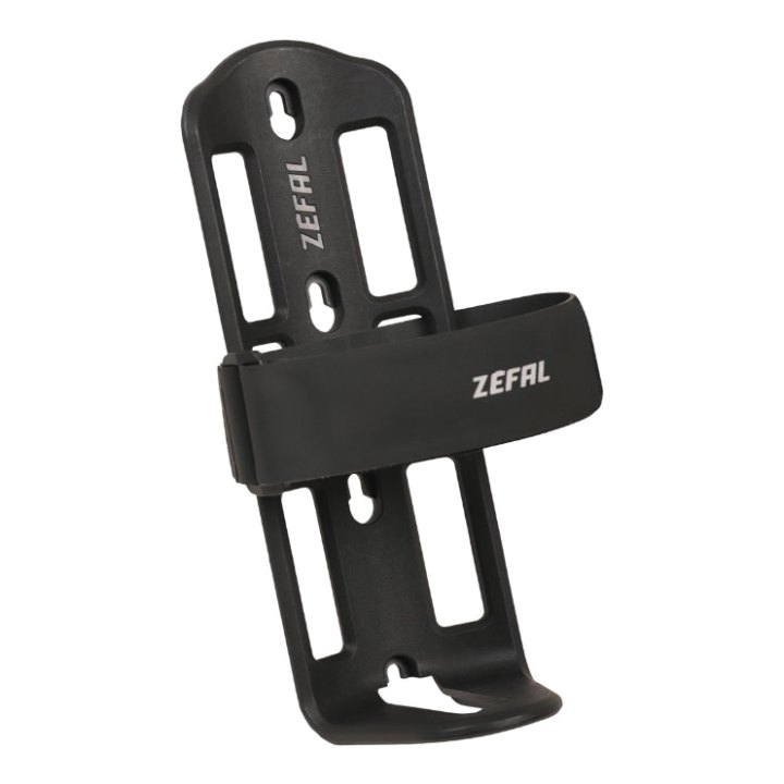 Porte Bidon Zefal Z Adventure Cage Noir Pour Bouteille Eau, Sacoche De Fourche (Résine Thermoplastique) - Sangle Velcro Réglable Pour Bouteille 1.5L