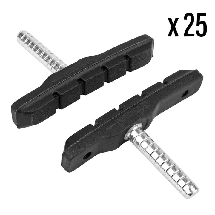 Porte Patin Frein VTT A Tige Deporte Newton 72 mm Noir (Coffret De 25 Paires)