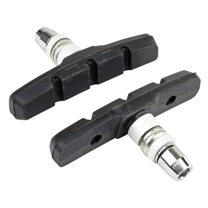 Porte Patin Frein VTT V-Brake A Vis Symetrique Marwi 70 mm Noir (Paire Sur Carte)