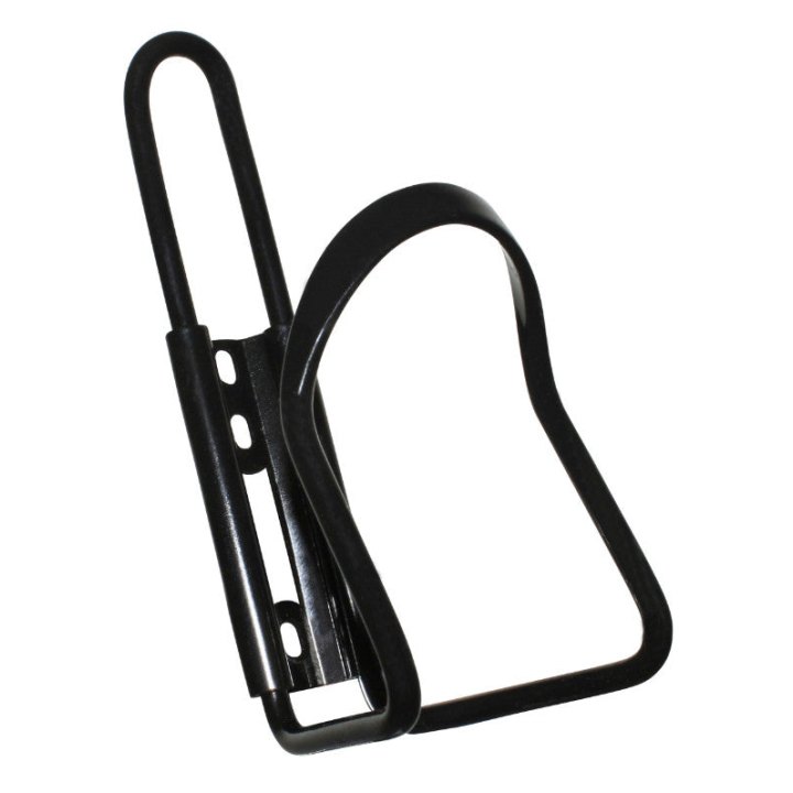 Porte Bidon P2R A1 Alu Plat Noir