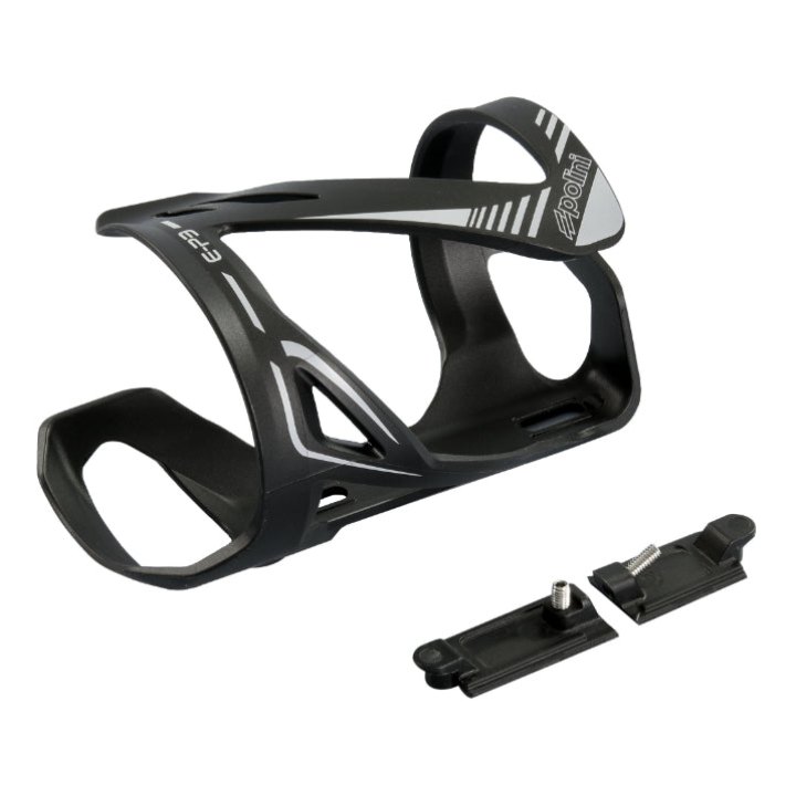 Porte Bidon Polini Noir Sortie Laterale Avec Support Pour Batterie Polini Ep3 Ref 955.815.003