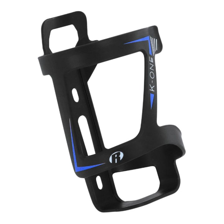 Porte Bidon Roto Composite Slide K-One Noir Deco Bleu Sortie Laterale Pour VAE (Vendu A L'Unite Sur Carte)