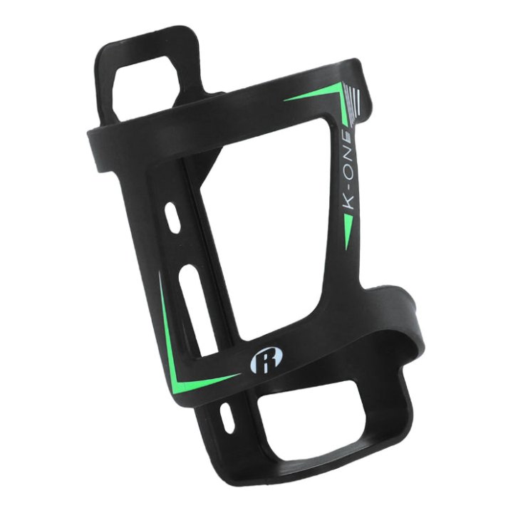 Porte Bidon Roto Composite Slide K-One Noir Deco Vert Sortie Laterale Pour VAE (Vendu A L'Unite Sur Carte)