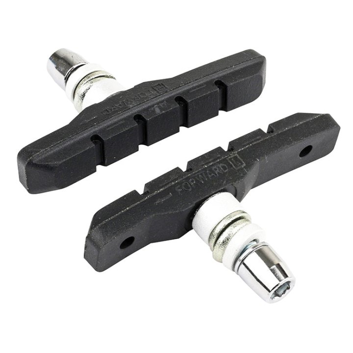 Porte Patin Frein VTT V-Brake A Vis Deporte Marwi 72 mm Noir (Paire Sur Carte)