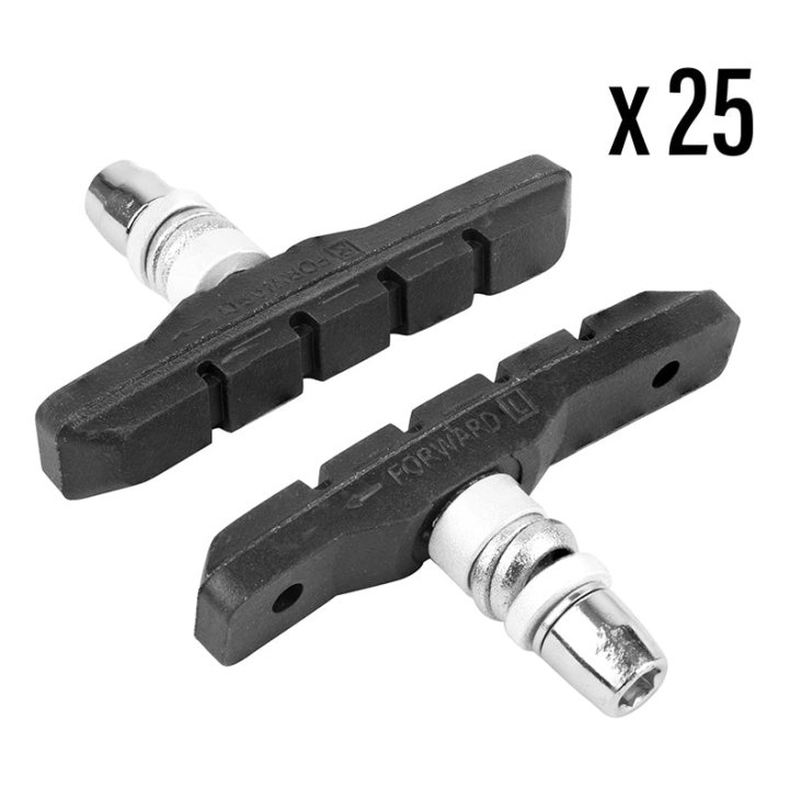 Porte Patin Frein VTT V-Brake A Vis Deporte Newton 72 mm Noir (Coffret De 25 Paires)
