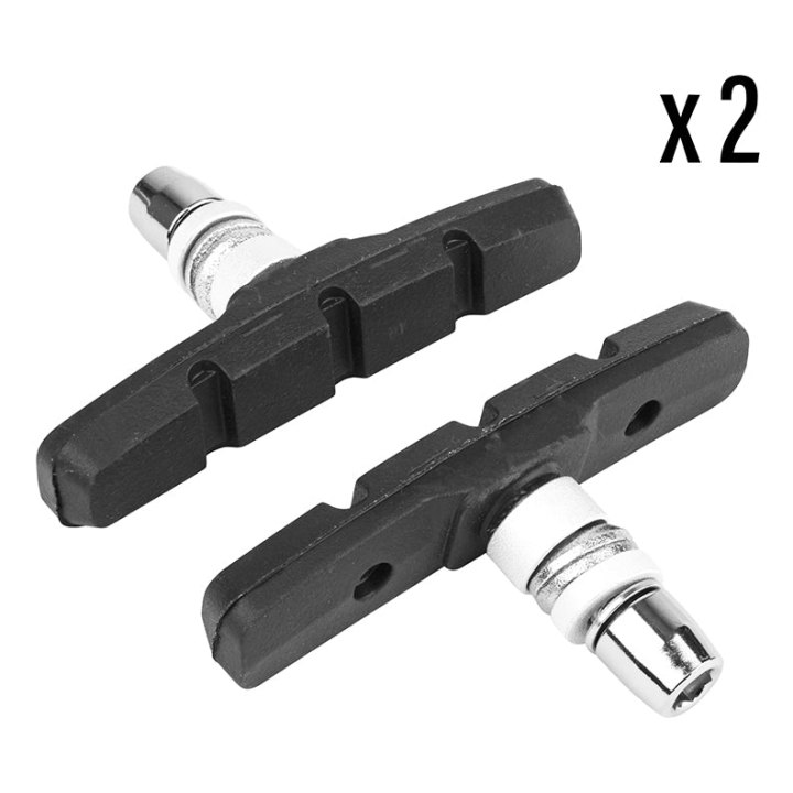 Porte Patin Frein VTT V-Brake A Vis Symetrique Newton 70 mm Noir (2 Paires)