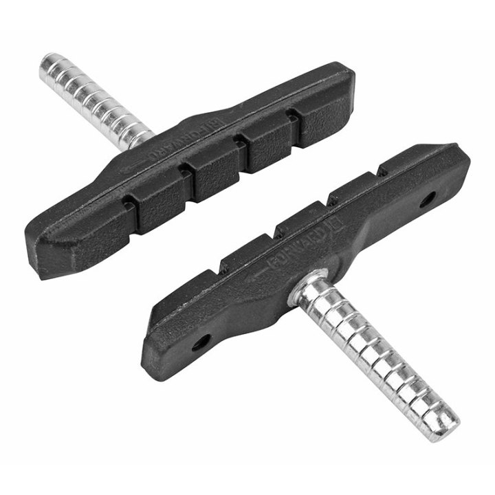 Porte Patin Frein VTT A Tige Deporte Newton 72 mm Noir (2 Paires Sur Carte)