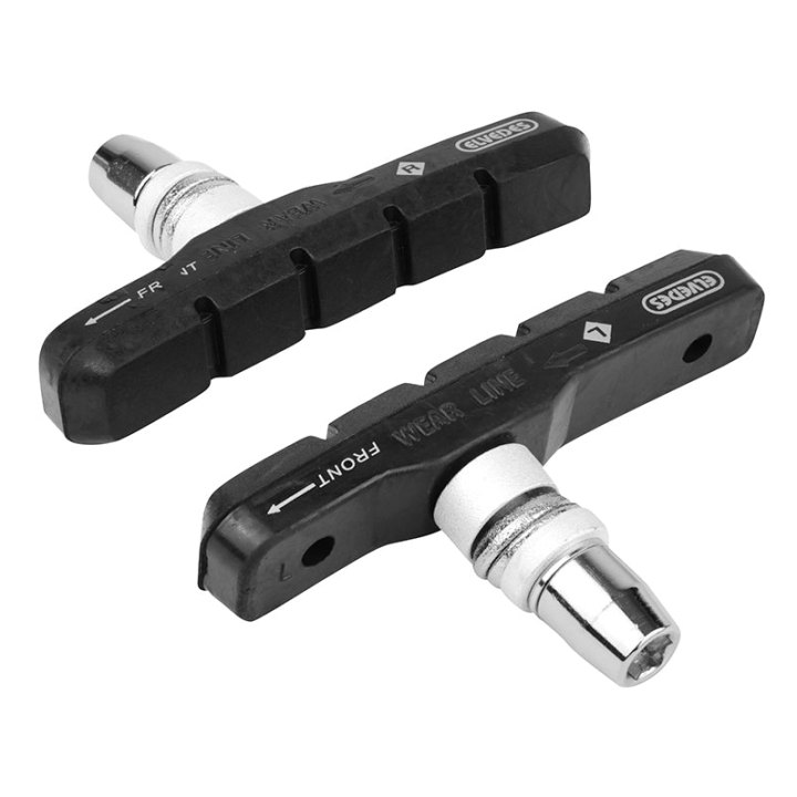 Porte Patin Frein VTT V-Brake A Vis Deporte Elvedes 72 mm Noir (1 Paire)