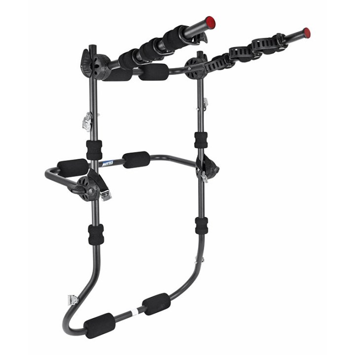 Porte Vélo De Coffre Mottez Athena High 3 Sangles Rehausse Pour 3 Vélos - Fabrication Francaise Homologué Ce - Charge Maxi 45Kgs (Produit 100% Monte Haut De Gamme)