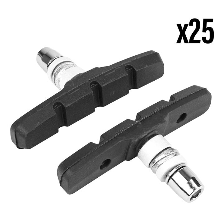 Porte Patin Frein VTT V-Brake A Vis Symetrique Newton 70 mm Noir (Coffret De 25 Paires)