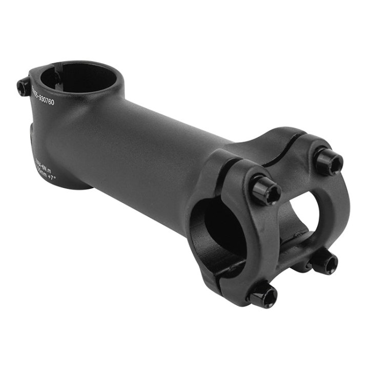Potence VTT Alu Noir 25,4 L 105 mm Pour Pivot Fourche 1"'1-8 Angle +-- 7°