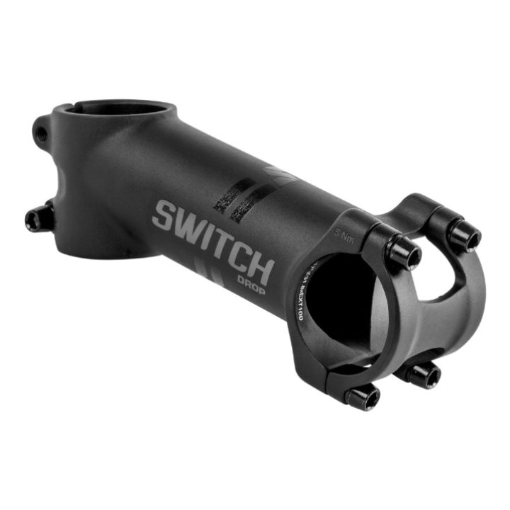 Potence VTT Switch Drop Noir Cintre 31.8 mm Angle -17° L 90 mm