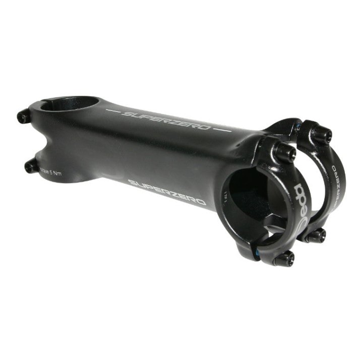 Potence Route Deda Superzero Noir Angle -8° 31,8 L100 mm 135G.