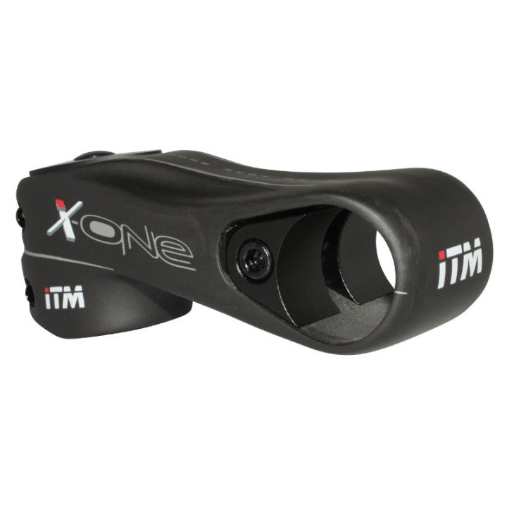 Potence Route Itm X-One Full Carbone 31,8 L 120 mm Compatible 1"1-8 Et 1"1-4 Poids 125G.