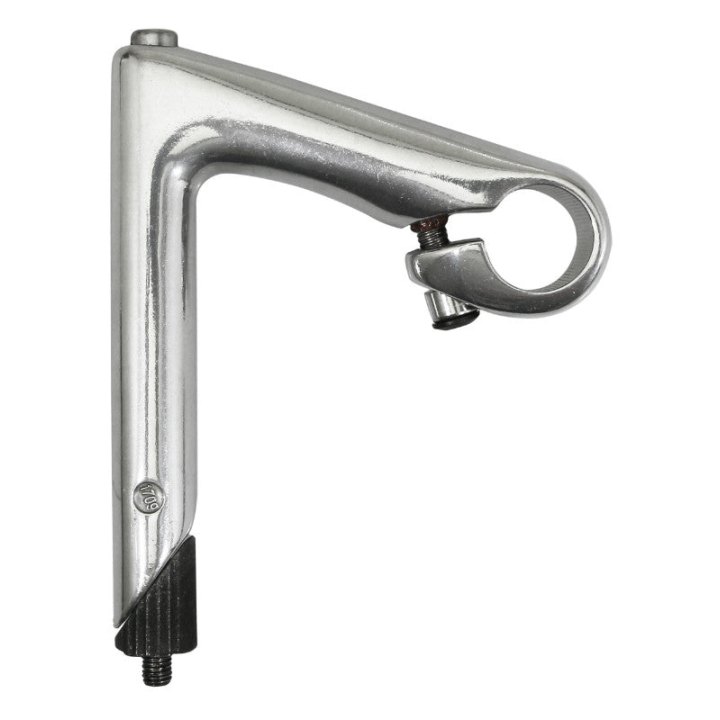 Potence Route-Fixie Newton A Plongeur 22,2 Argent Long 100 mm (Sur Carte)