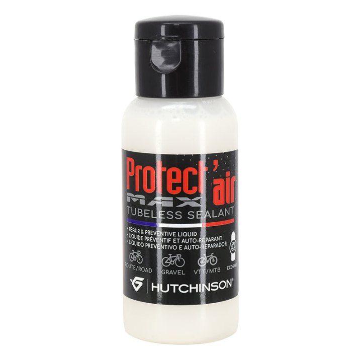 Preventif Anti-Crevaison Hutchinson Protect'Air Max Tubeless Et Tubetype Format De Poche (60 Ml)