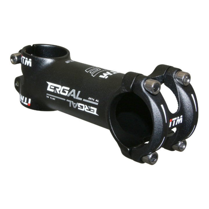 Potence Route-VTT Itm Ergal Noir Reversible 31,8 Angle 6° L 80 mm 134G