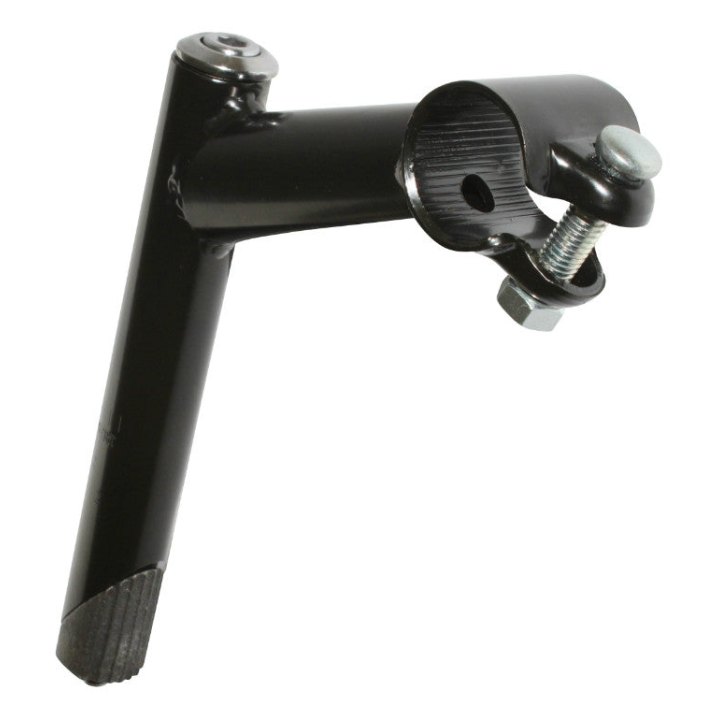 Potence VTT A Plongeur P2R Acier 22.2 mm Cintre 25,4 L 80 mm Noir