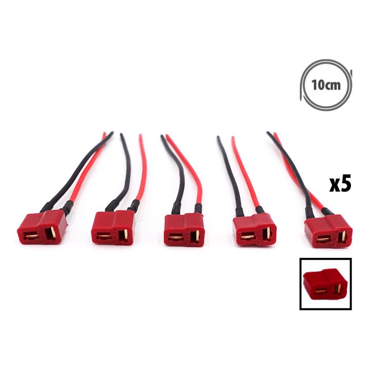Prise T Femelle X5 pcs