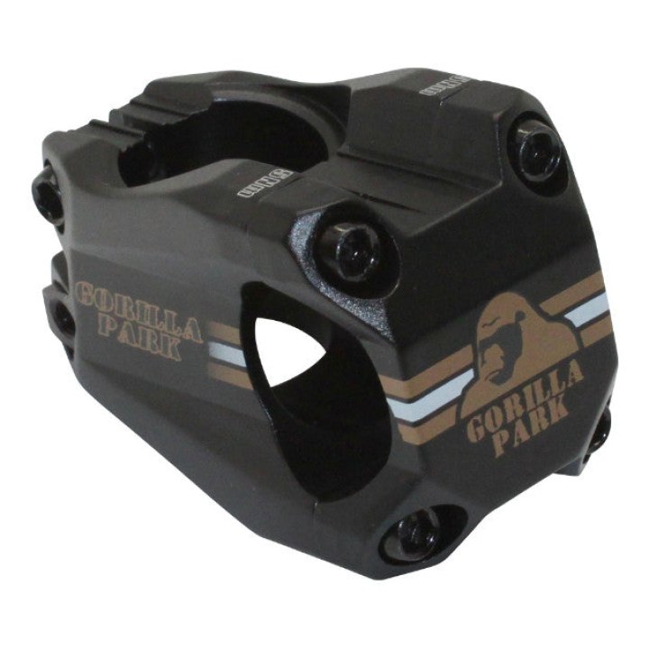 Potence VTT Gorilla Alu Ultrarigid Noir Mat 15° 31,8 L 40 mm