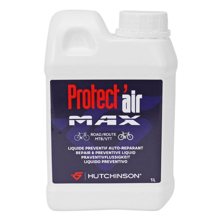Preventif Anti-Crevaison Hutchinson Protect'Air Max Tubeless Et Tubetype (Bidon De 1L)