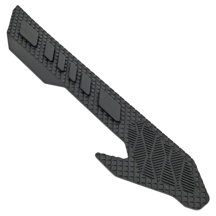 Protection Cadre VTT Noir Silicone Autocollant Pour Base Arrière 300X50X4 mm 3,5 G