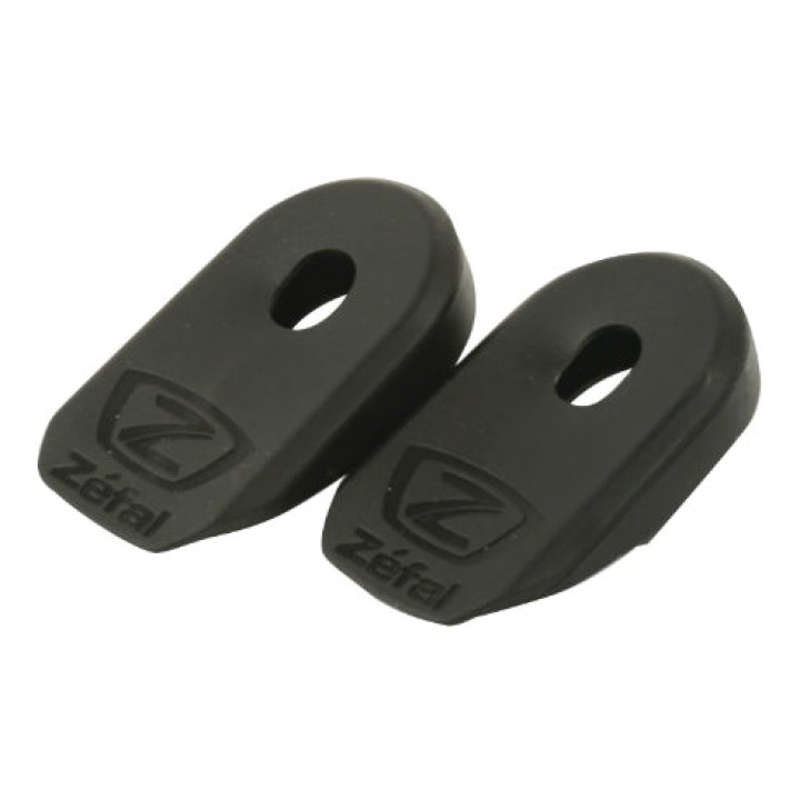 Protection Manivelle Zefal Crank Armor Noir (Paire) - Nouveau Modele - 57X39X17 mm