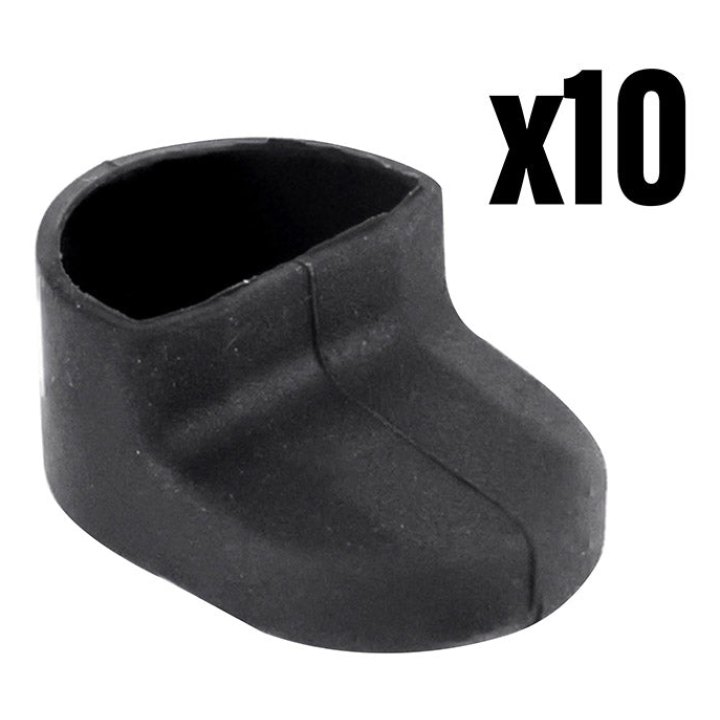 Protection Pour Crochet De Garde-Boue Arrière De Trottinette Xiaomi M365, 1S, Essential, Pro, Pro 2, Mi 3 Noir (Vendu Par 10)