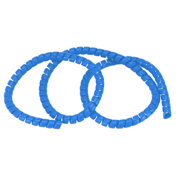 Protège Gaine-Faisceau Électrique Pour Trottinette Type Spirale Bleu 110 cm