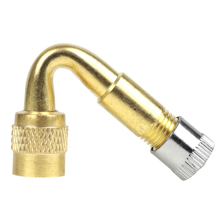 Prolongateur De Valve-Raccord De Pompe Pour Trottinette Électrique Alu Vs Coudé 45° (Vendu A L'Unite)