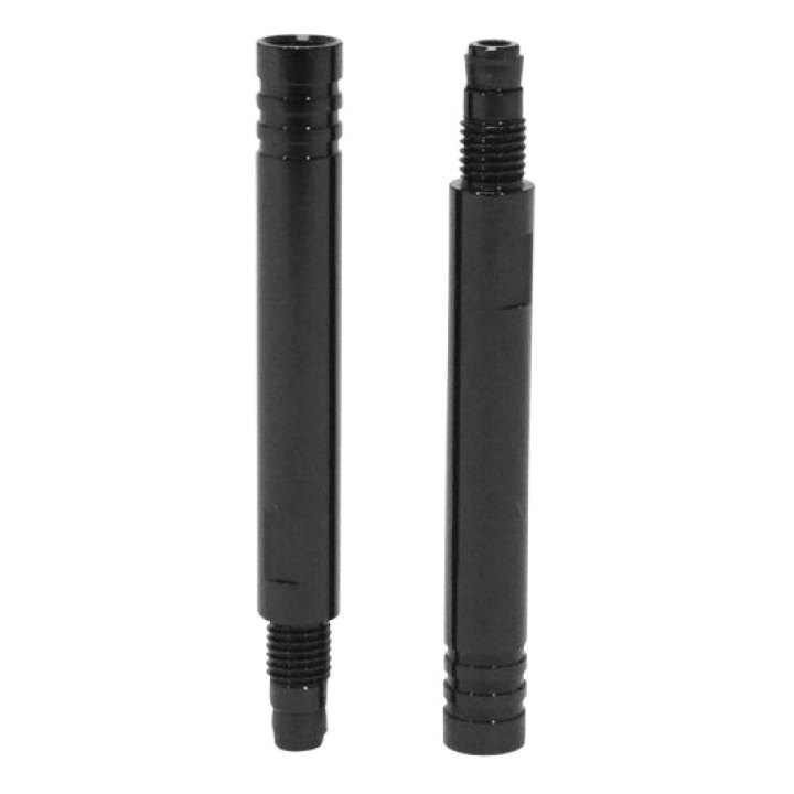 Prolongateur De Valve Presta P2R Noir 40 mm (Vendu A La Paire Sur Carte)