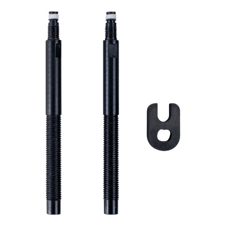 Prolongateur De Valve Presta Schwalbe 60 mm Noir Compatible Tubeless (Vendu A La Paire Sur Carte)