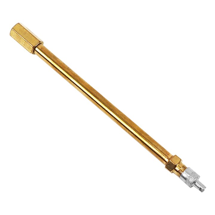 Prolongateur De Valve-Raccord De Pompe Pour Trottinette Électrique Alu Vs (Longueur 140 mm) Avec Démonte Obus