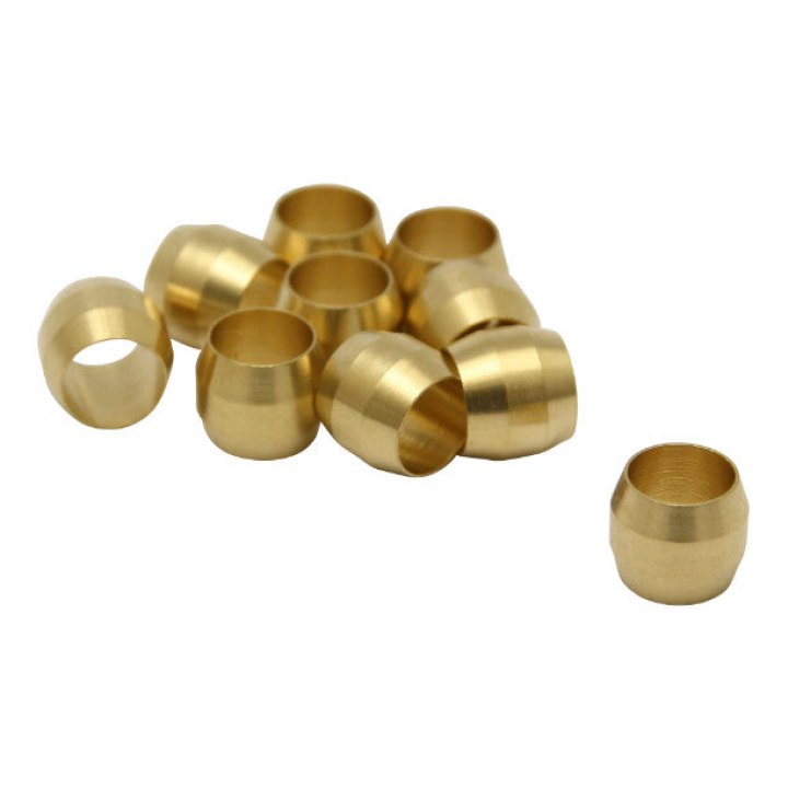 Raccord Durite Frein Brakco Olive 5 mm Compatible Shimano (Vendu Par 10)