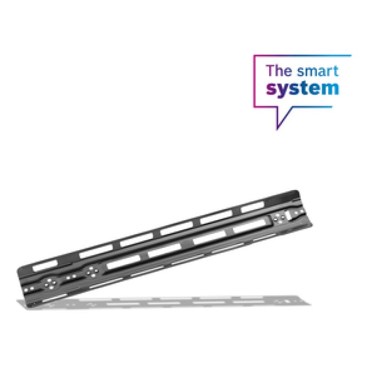Rail de montage avec protection d'arête, PowerTube 625 horizontal, axial (BBP376Y)