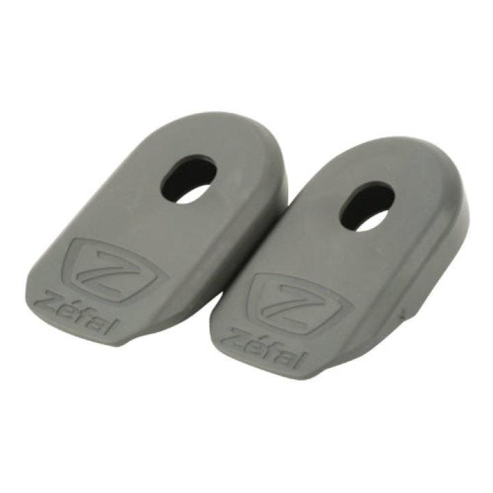 Protection Manivelle Zefal Crank Armor Grise (Paire) - Nouveau Modele - 57X39X17 mm