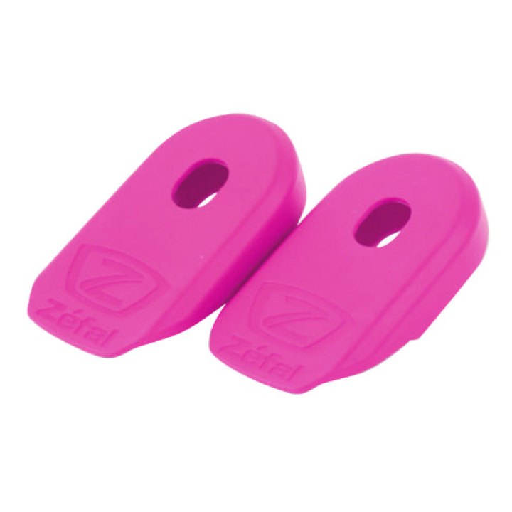 Protection Manivelle Zefal Crank Armor Rose (Paire) - Nouveau Modele - 57X39X17 mm