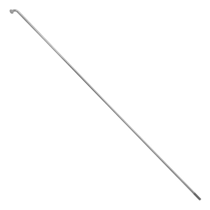 Rayon E-Bike INOX Argent 2.3 mm L 254 mm Tête Coudée (Vendu A L'Unite Sans Écrou) - Voir 185897 Pour Écrou
